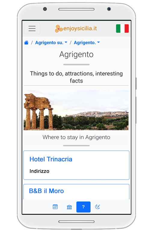 Tawapp posiziona Hotel nella sua località